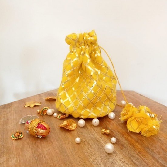 Yellow Gota Potli Yellow Gota Potli
