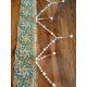 Teal Flower Moti Work Bandhanwar Teal Flower Moti Work Bandhanwar