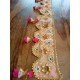 Light Pink Flower Gota Bandanwar Light Pink Flower Gota Bandanwar