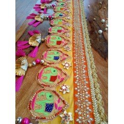 Elephant Zari Work Bandharwar