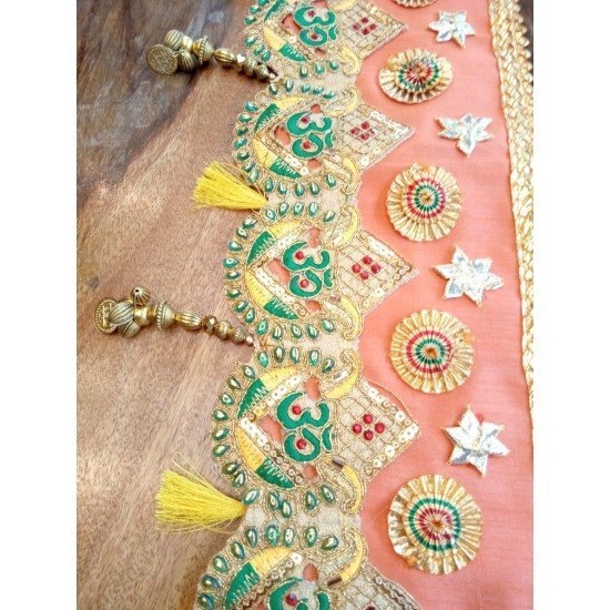 Om Zari Work Bandhanwar Om Zari Work Bandhanwar